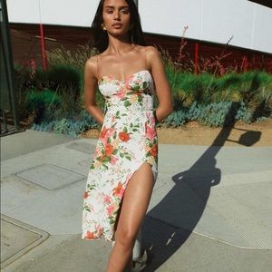 Reformation Juliette Dress in Tropique